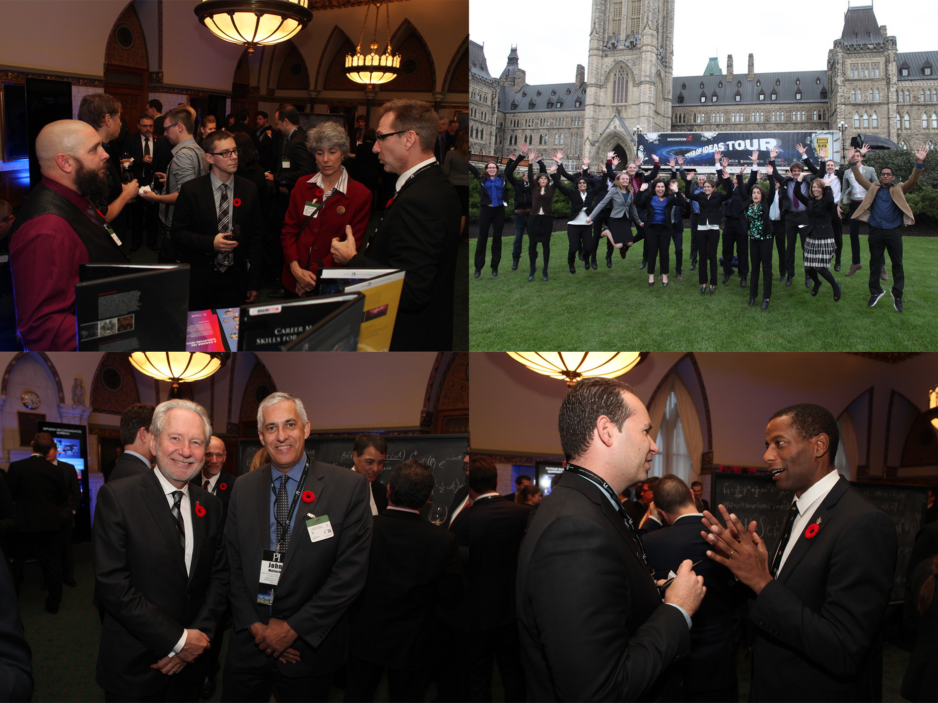 Perimeter's outreach being presented to government officials in Ottawa at Hill day