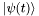 $ \left|\psi(t)\right\rangle $