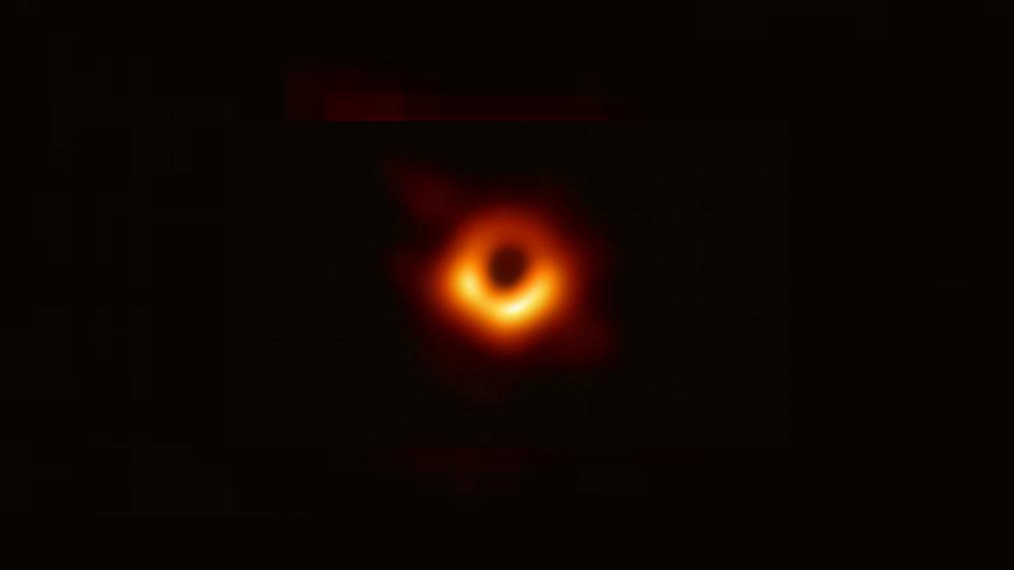 first-ever image of a black hole’s event horizon from the EHT collaboration