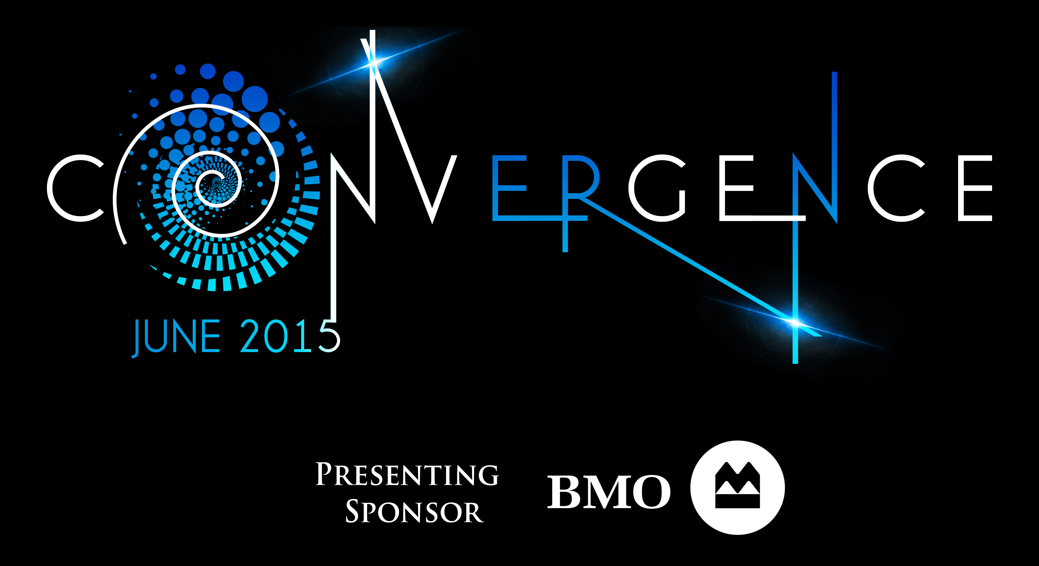 CONVERGENCE logo / June 2015 / Presenting Sponsor BMO