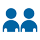 Simple graphic of two people