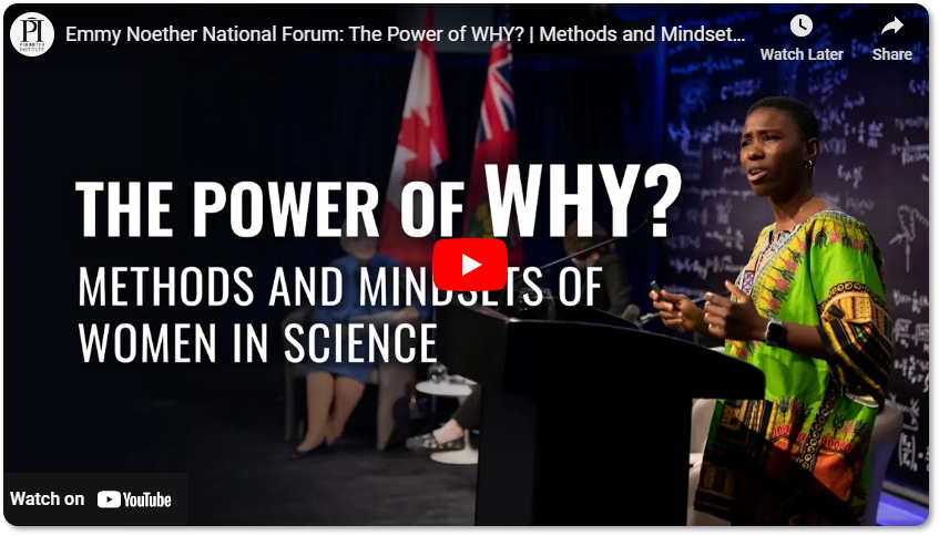 Emmy Noether National Forum: The Power of WHY? | Methods and Mindsets of Women in Science