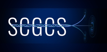 SCGCS logo on a blue background