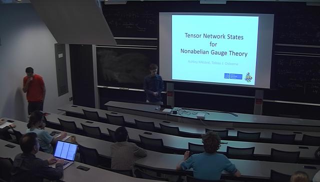 Tensor Networks for nonabelian Gauge Theory Speaker(s): Ashley Milsted