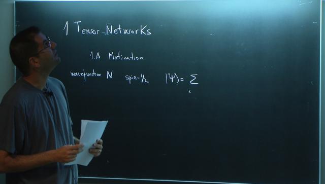 Ground state entanglement and tensor networks Speaker(s): Guifre Vidal