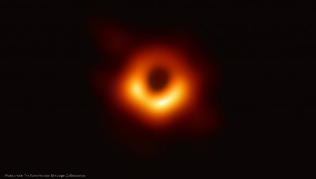 Image of black hole