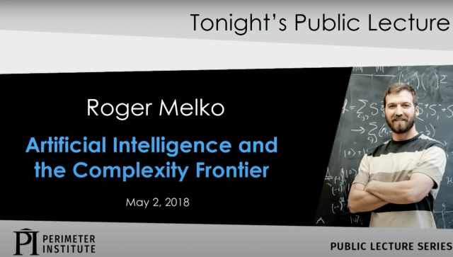 Roger Melko public lecture