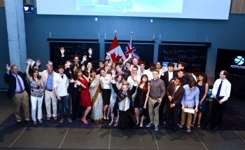 PSI class of 2014 on their graduation night 